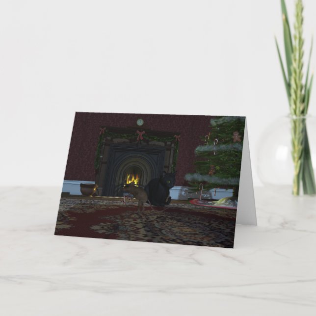 Christmas Thief Holiday Card (Front)