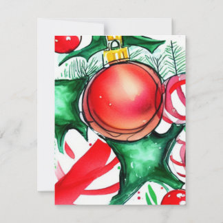 Christmas Things Note Card