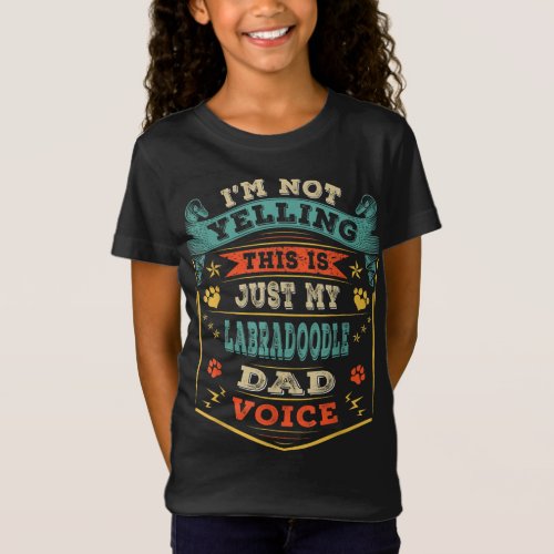 Christmas This Is My Labradoodle Dog Dad Daddy Fat T_Shirt