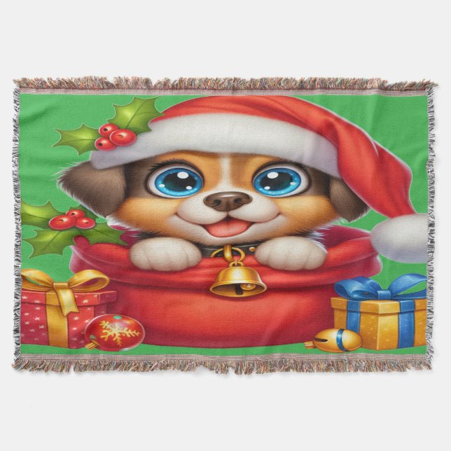 Christmas Throw Blanket (Front)