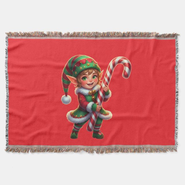 Christmas Throw Blanket (Front)