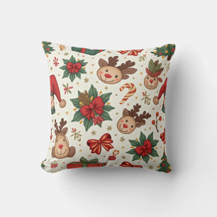 christmas throw pillow