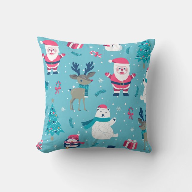 Christmas Throw Pillow (Front)