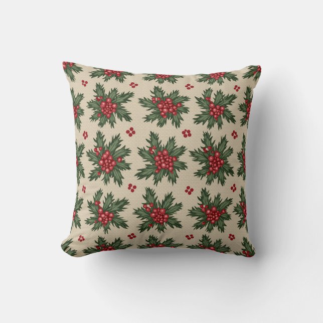 christmas throw pillow (Front)