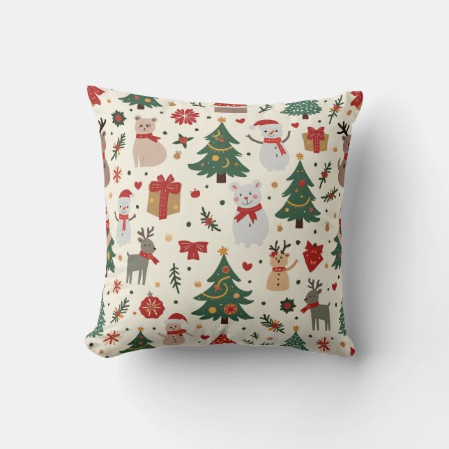 Christmas Throw Pillow (Front)