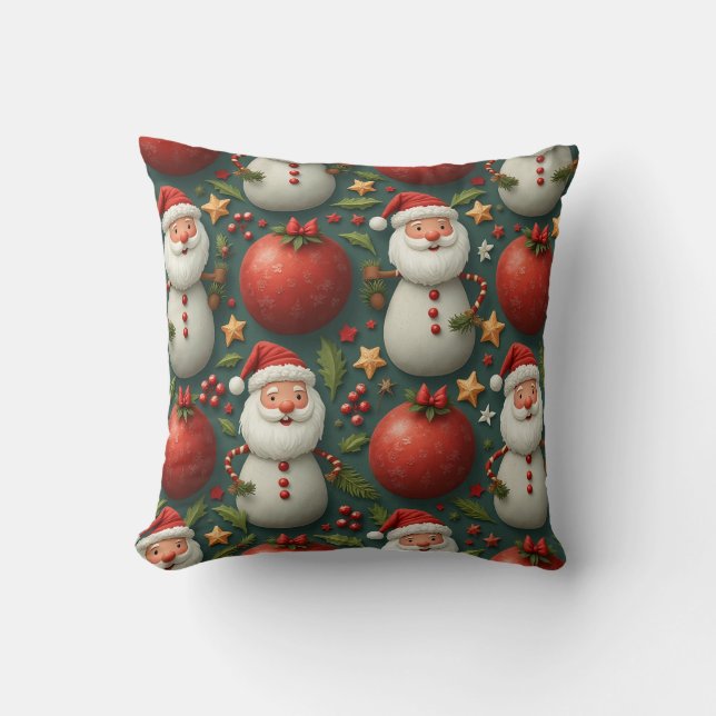 Christmas Throw Pillow (Front)