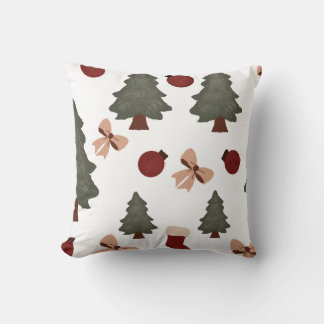 Christmas throw pillow