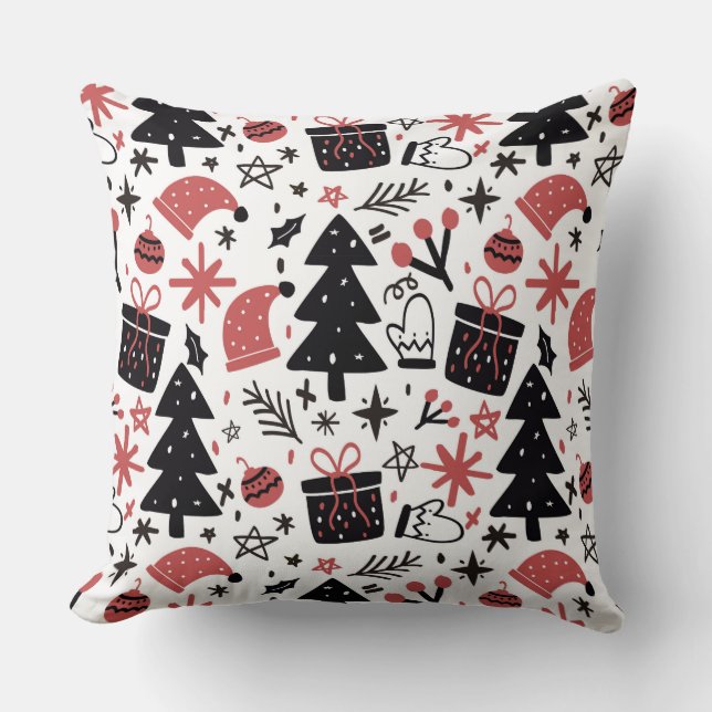 Christmas Throw Pillow (Front)