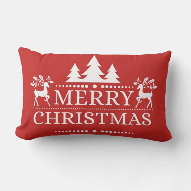 Christmas Throw Pillow (Front)