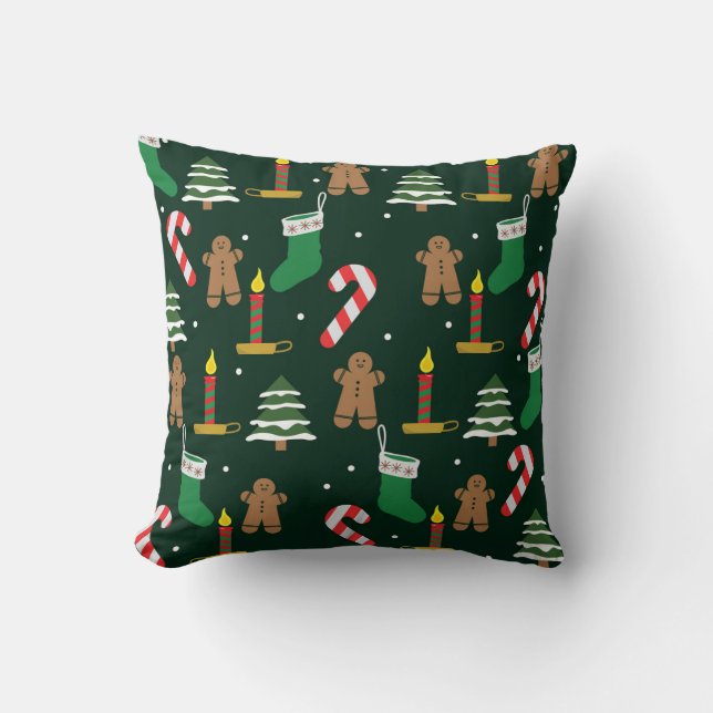 Christmas Throw Pillow (Front)