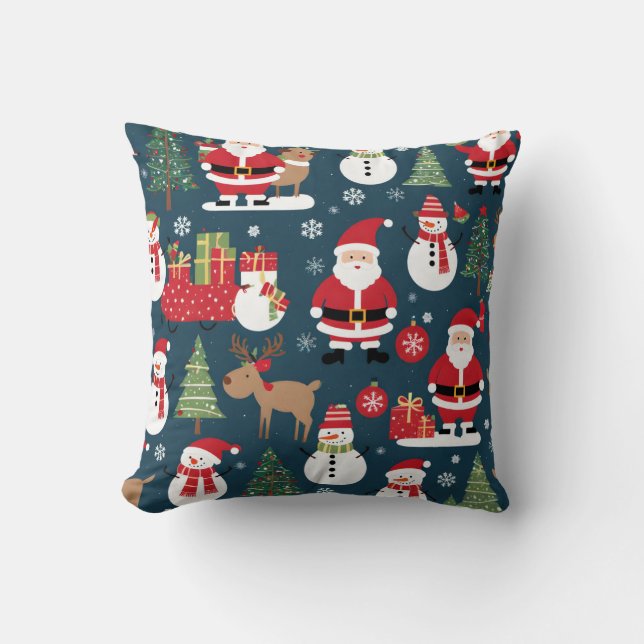 Christmas Throw Pillow (Front)