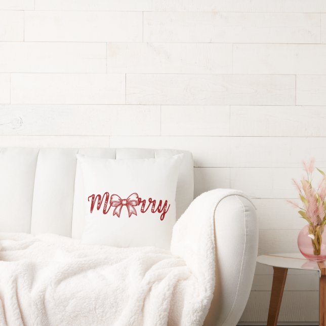 Christmas Throw Pillow (Couch)