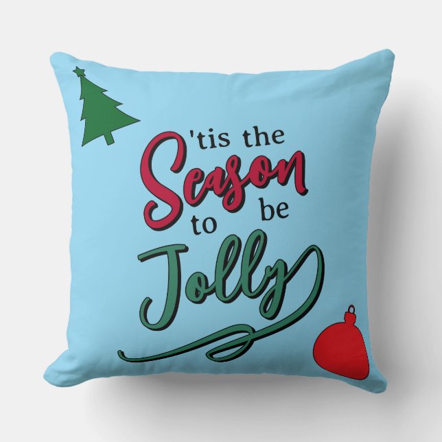 Christmas Throw Pillow (Front)