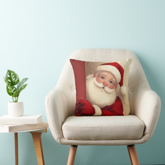 Christmas Throw Pillow (Chair)