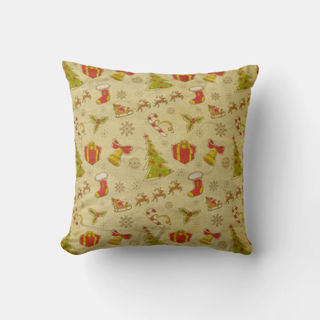 Christmas throw pillow (Front)