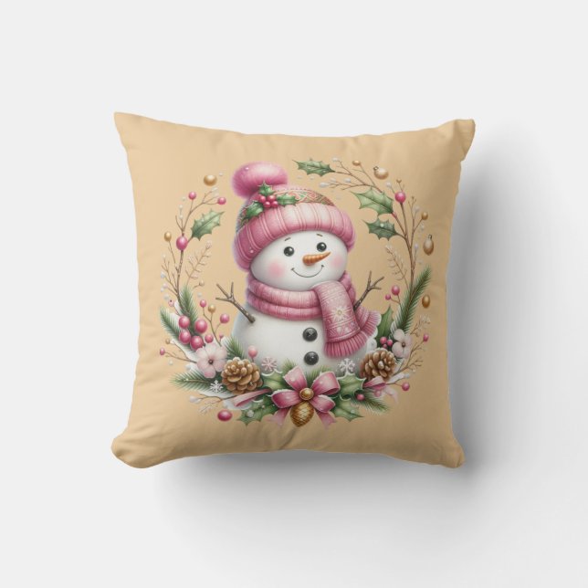 Christmas  throw pillow (Front)