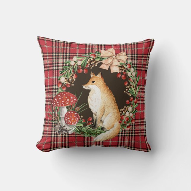 Christmas Throw Pillow 16" x 16" (Front)