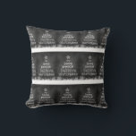 Christmas Throw Pillow/Chalkboard Art Throw Pillow<br><div class="desc">Christmas Throw Pillow/Chalkboard Art- Joy, Love, Peace, Believe, Christmas Accent your home with custom polyester pillows from Zazzle. Made of a high quality Simplex Knit fabric, these 100% Polyester pillows are soft and wrinkle free. The heavy weight stretch material provides great color definition for your designs, text, monogram, and photos....</div>