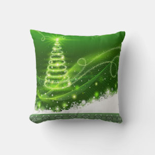 Christmas Throw Pillow, Christmas Tree Pillow
