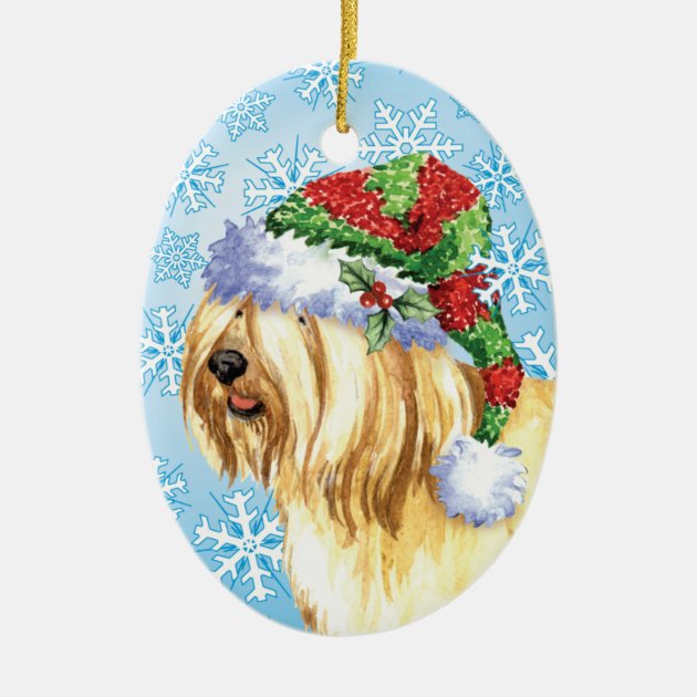 tibetan terrier ornament