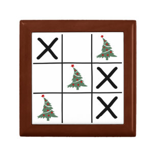 Christmas Tic Tac Toe Gift Box