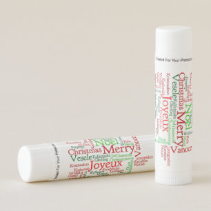 Christmas Tidings Around The World Lip Balm