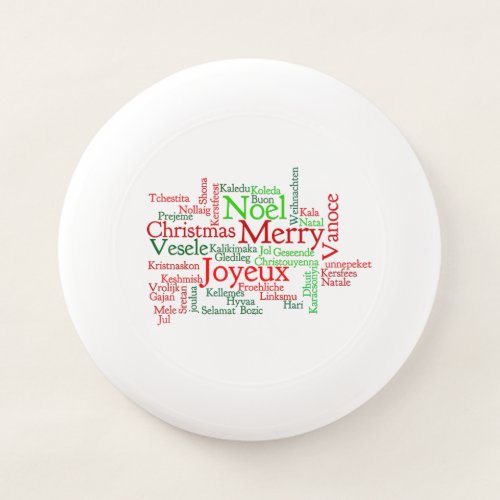 Christmas Tidings Around The World Wham_O Frisbee