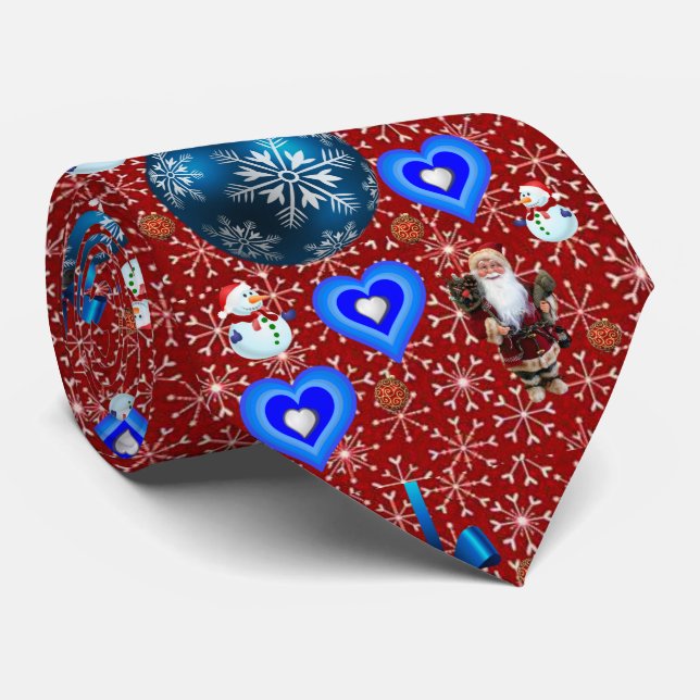 Christmas Tie (Rolled)