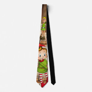 Christmas Tie, Elf Neck Tie