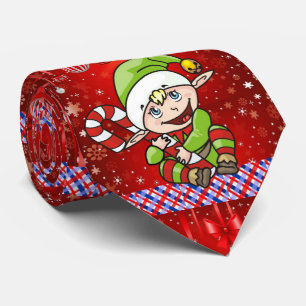 Christmas Tie, Elf Neck Tie