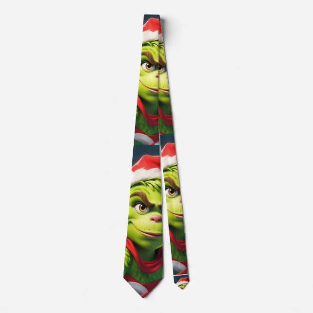 Christmas Tie – Festive Holiday Gift for Him (Front)
