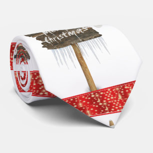 Christmas Tie, Merry Christmas Neck Tie