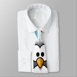 Christmas Tie, Penguin Neck Tie