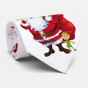 Christmas Tie, Santa Neck Tie