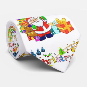 Christmas Tie, Santa Neck Tie
