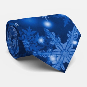 Christmas Tie/Snowflakes Neck Tie