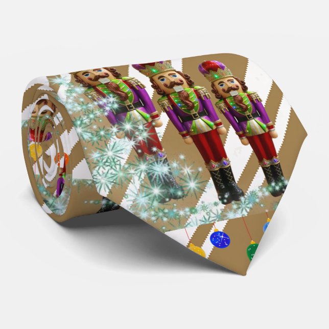 Christmas Tie, Soldier Neck Tie (Rolled)