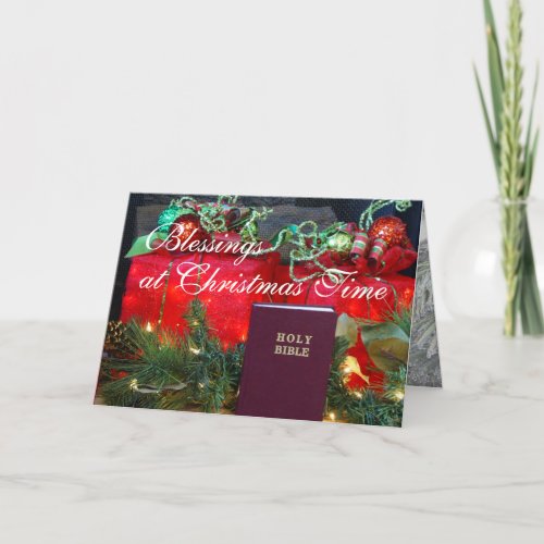 Christmas Time 2 _ customize Holiday Card