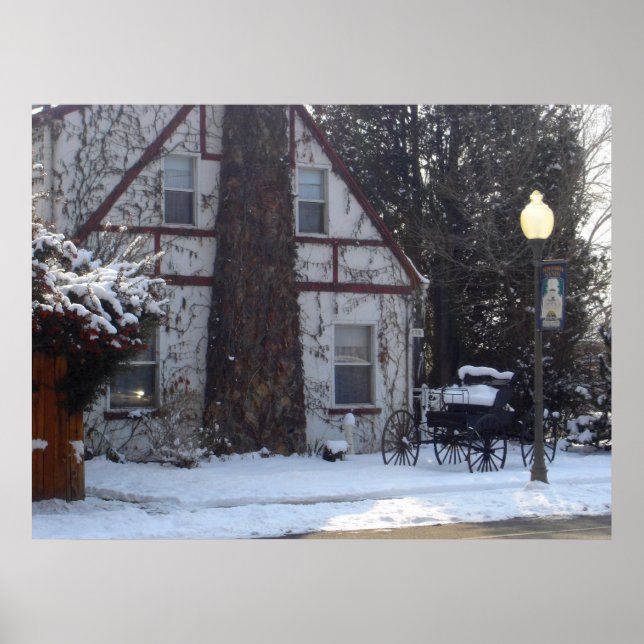 Christmas time back in time poster (Front)