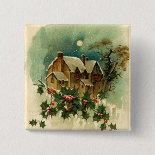 Christmas Time Button (Front)