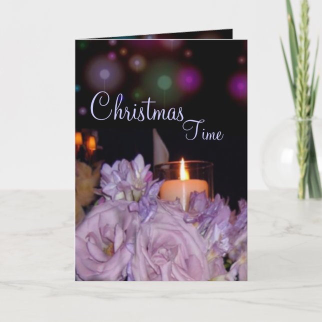 Christmas Time Card (Front)