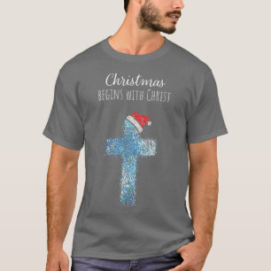 Christmas Time Christian Jesus God Christ Church T-Shirt