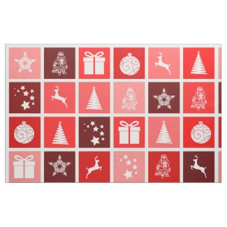 christmas time fabric