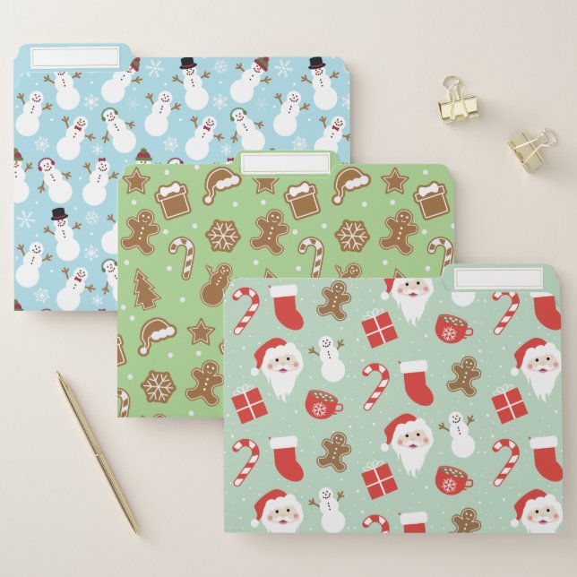 Christmas Time File Folder (Set)