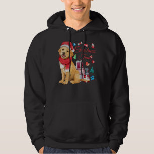 Christmas Time For Cute Golden Retriever Hoodie