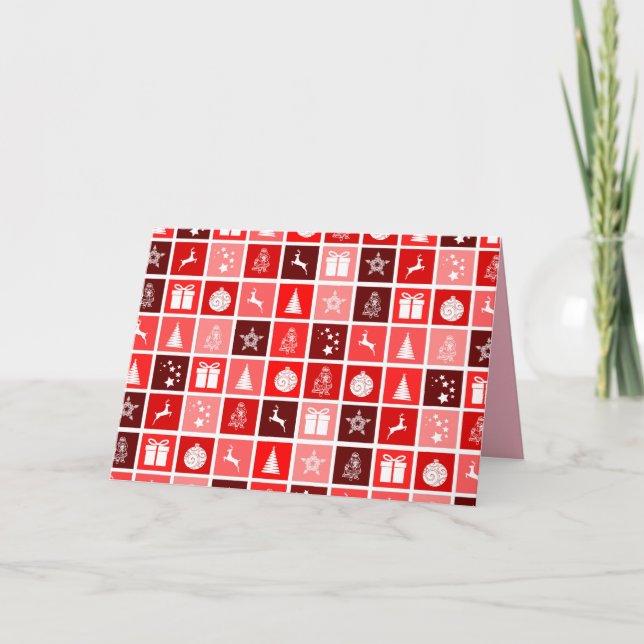 christmas time greeting card (Front)