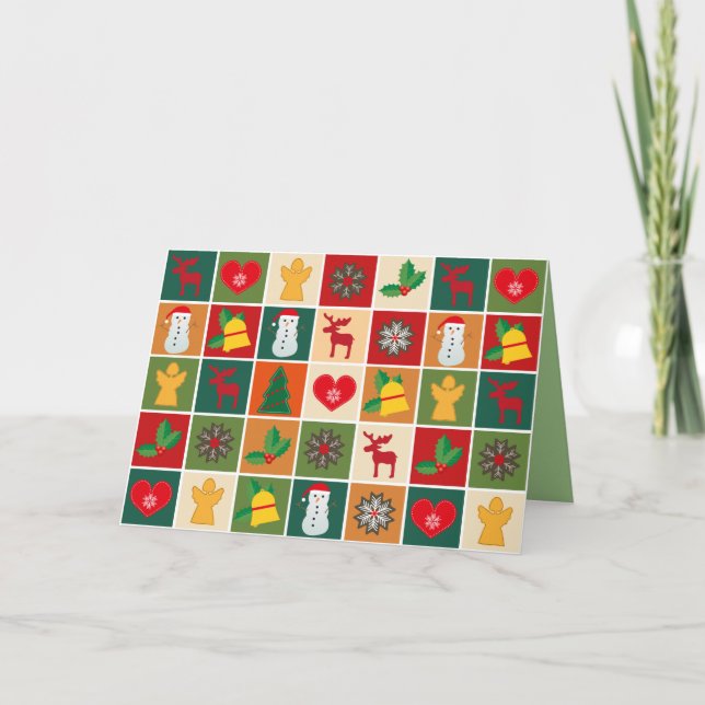 christmas time greeting card (Front)