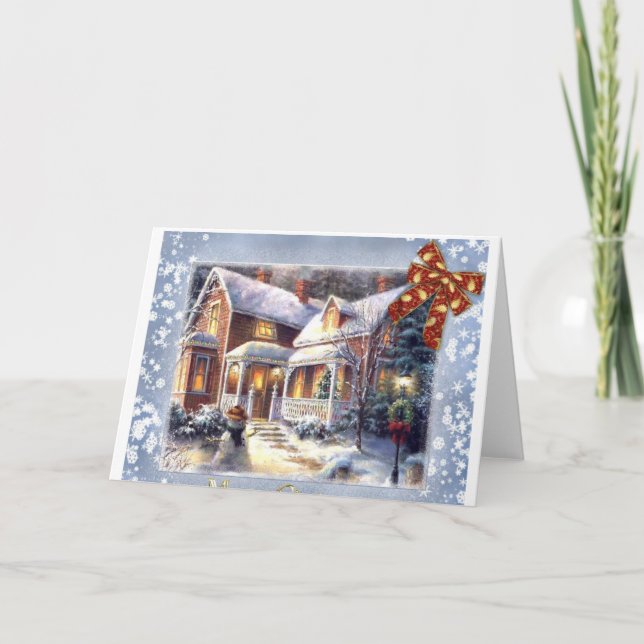 Christmas-Time Holiday Card (Front)
