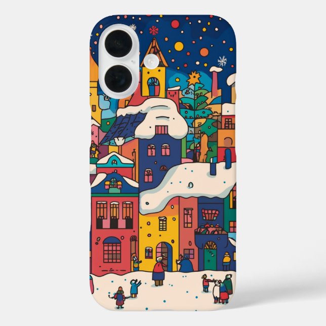 Christmas time iphone case (Back)