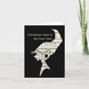 Christmas Time Is The Best Time Thank You Card